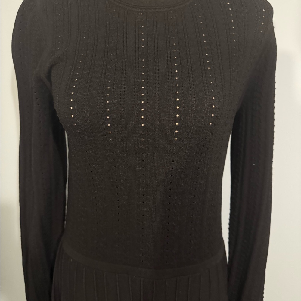 Talbots long black dress - Picture 2 of 6